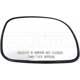 Purchase Top-Quality Replacement Door Mirror Glass by DORMAN/HELP - 56209 pa5