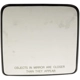 Purchase Top-Quality Replacement Door Mirror Glass by DORMAN/HELP - 56223 pa1