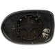 Purchase Top-Quality Replacement Door Mirror Glass by DORMAN/HELP - 56235 pa2