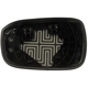 Purchase Top-Quality Replacement Door Mirror Glass by DORMAN/HELP - 56336 pa1