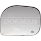 Purchase Top-Quality Replacement Door Mirror Glass by DORMAN/HELP - 56538 pa3