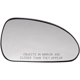 Purchase Top-Quality Replacement Door Mirror Glass by DORMAN/HELP - 56749 pa2