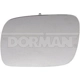 Purchase Top-Quality Replacement Door Mirror Glass by DORMAN/HELP - 56838 pa3