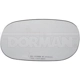 Purchase Top-Quality Replacement Door Mirror Glass by DORMAN/HELP - 57033 pa3