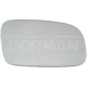 Purchase Top-Quality Replacement Door Mirror Glass by DORMAN/HELP - 57039 pa3