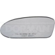 Purchase Top-Quality Replacement Door Mirror Glass by DORMAN/HELP - 57052 pa2