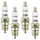 Purchase Top-Quality Resistor Spark Plug by ACCEL - 0576S4 pa6