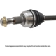 Purchase Top-Quality Right New CV Axle Shaft by CARDONE INDUSTRIES - 661509 pa1