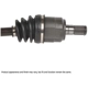 Purchase Top-Quality CARDONE INDUSTRIES - 663721 - Right New CV Axle Shaft pa6