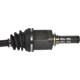 Purchase Top-Quality CARDONE INDUSTRIES - 663733 - Right New CV Axle Shaft pa6