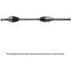 Purchase Top-Quality Right New CV Axle Shaft by CARDONE INDUSTRIES - 663758 pa3