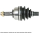 Purchase Top-Quality Right New CV Axle Shaft by CARDONE INDUSTRIES - 664000 pa4