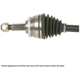 Purchase Top-Quality Assemblage de Demi-arbre CV droit neuf de CARDONE INDUSTRIES - 66-6134 pa6