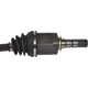 Purchase Top-Quality CARDONE INDUSTRIES - 667355 - Right New CV Axle Shaft pa20