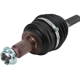 Purchase Top-Quality GKN/LOEBRO - 304668 - CV Axle Assembly pa2