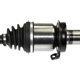 Purchase Top-Quality GKN/LOEBRO - 305792 - Front Passenger Side Driveshaft pa3