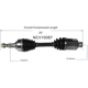 Purchase Top-Quality GSP NORTH AMERICA - NCV10087 - CV Axle Assembly - Front Right pa6