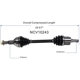 Purchase Top-Quality GSP NORTH AMERICA - NCV10243 - CV Axle Assembly - Front Right pa2