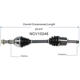 Purchase Top-Quality GSP NORTH AMERICA - NCV10246 - CV Axle Assembly - Front Right pa5