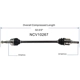 Purchase Top-Quality GSP NORTH AMERICA - NCV10267 - CV Axle Assembly - Rear Right pa6