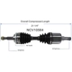 Purchase Top-Quality GSP NORTH AMERICA - NCV10564 - CV Axle Assembly - Front Right pa3