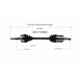 Purchase Top-Quality GSP NORTH AMERICA - NCV10582 - CV Axle Assembly - Front Right pa6