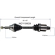 Purchase Top-Quality GSP NORTH AMERICA - NCV10633 - CV Axle Assembly - Front pa6