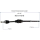 Purchase Top-Quality GSP NORTH AMERICA - NCV11018 - CV Axle Assembly - Front Right pa3