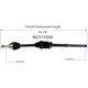Purchase Top-Quality GSP NORTH AMERICA - NCV11045 - CV Axle Assembly - Front Right pa5