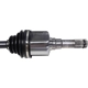 Purchase Top-Quality GSP NORTH AMERICA - NCV11122 - CV Axle Assembly - Rear Right pa1