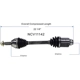 Purchase Top-Quality GSP NORTH AMERICA - NCV11142 - CV Axle Assembly - Front Right pa5