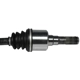 Purchase Top-Quality GSP NORTH AMERICA - NCV11195 - CV Axle Assembly - Rear Right pa2