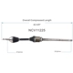 Purchase Top-Quality GSP NORTH AMERICA - NCV11225 - CV Axle Assembly - Front Right pa2