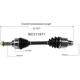 Purchase Top-Quality GSP NORTH AMERICA - NCV11571 - CV Axle Assembly - Front Right pa6