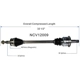 Purchase Top-Quality GSP NORTH AMERICA - NCV12009 - CV Axle Assembly pa2
