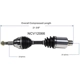 Purchase Top-Quality GSP NORTH AMERICA - NCV12066 - CV Axle Assembly - Front Right pa4