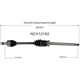 Purchase Top-Quality GSP NORTH AMERICA - NCV12102 - CV Axle Assembly pa2
