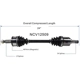 Purchase Top-Quality GSP NORTH AMERICA - NCV12509 - CV Axle Assembly - Front Right pa6