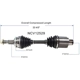 Purchase Top-Quality GSP NORTH AMERICA - NCV12529 - CV Axle Assembly - Front Right pa6