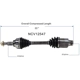 Purchase Top-Quality GSP NORTH AMERICA - NCV12547 - CV Axle Assembly pa2