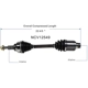 Purchase Top-Quality GSP NORTH AMERICA - NCV12549 - CV Axle Assembly - Front Right pa5