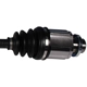 Purchase Top-Quality GSP NORTH AMERICA - NCV21010 - CV Axle Assembly - Rear Right pa1