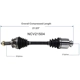 Purchase Top-Quality GSP NORTH AMERICA - NCV21504 - CV Axle Assembly - Front Right pa2