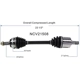 Purchase Top-Quality GSP NORTH AMERICA - NCV21508 - CV Axle Assembly - Front Right pa2