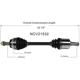 Purchase Top-Quality GSP NORTH AMERICA - NCV21532 - CV Axle Assembly - Front Right pa3