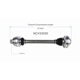 Purchase Top-Quality GSP NORTH AMERICA - NCV23030 - CV Axle Assembly - Rear Right pa3