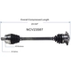 Purchase Top-Quality GSP NORTH AMERICA - NCV23587 - CV Axle Assembly - Front Right pa2