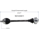 Purchase Top-Quality GSP NORTH AMERICA - NCV23611 - CV Axle Assembly - Front Right pa2