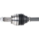 Purchase Top-Quality GSP NORTH AMERICA - NCV27063 - CV Axle Assembly - Rear Right pa8