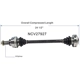 Purchase Top-Quality GSP NORTH AMERICA - NCV27927 - CV Axle Assembly - Rear pa4